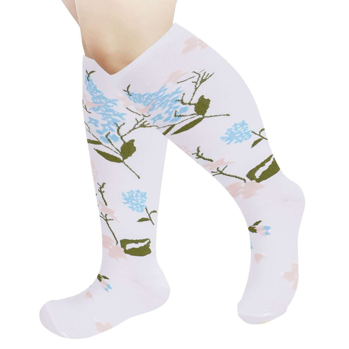 Men Women Plus Sized Compression Socks Medical Stockings Sock 2XL-4XL