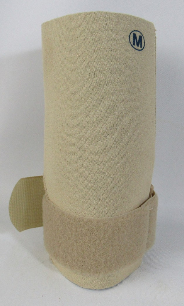 Jerome Orthopedic Products Neoprene Elbow Sleeve w Strap, Beige, Size Medium