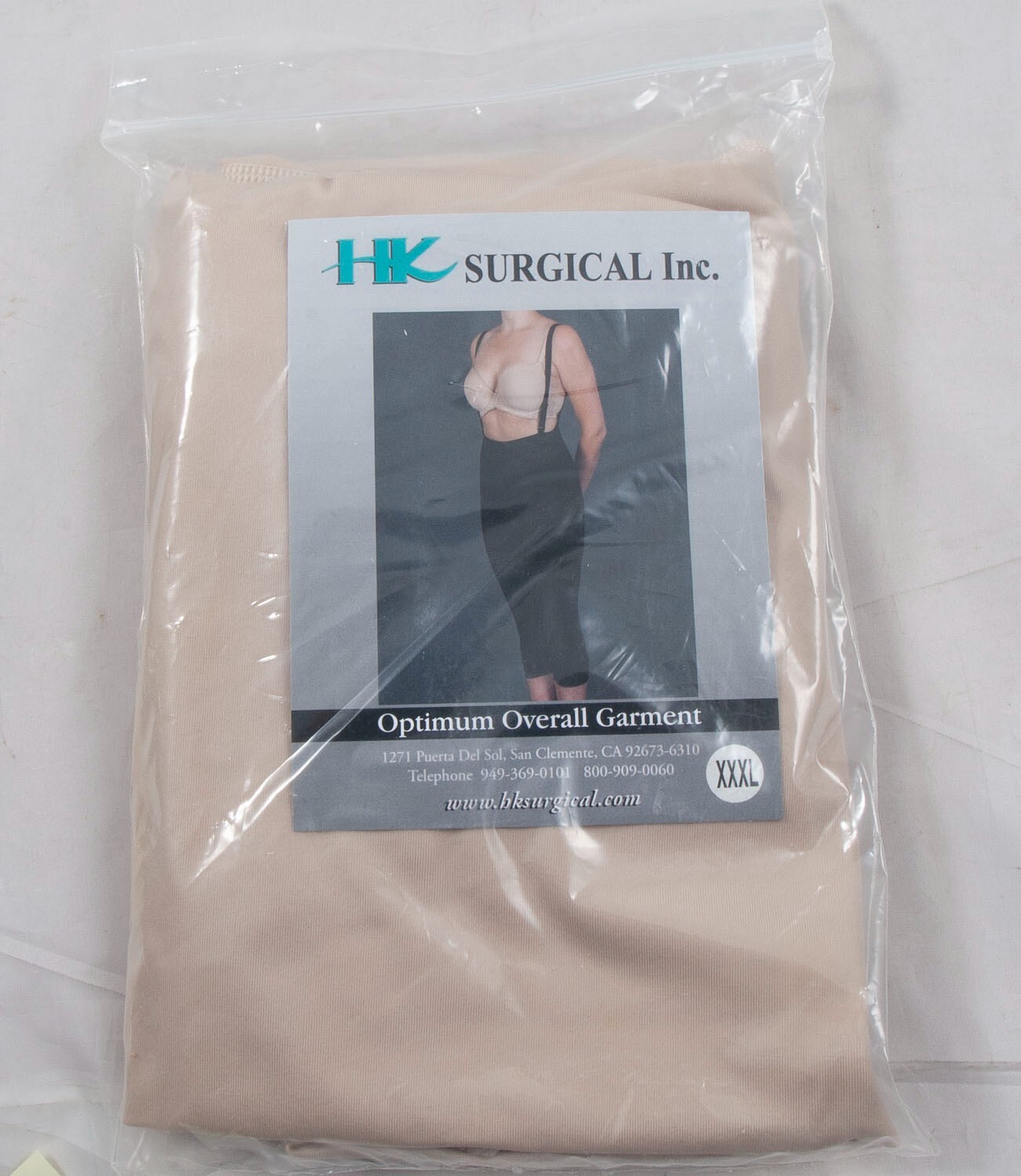 HK Surgical Optimum Overall Garment 3XXXL Beige