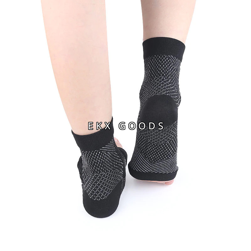 Sport Ankle Support Brace Elastic Compression Foot Plantar Fasciitis Heel Wrap