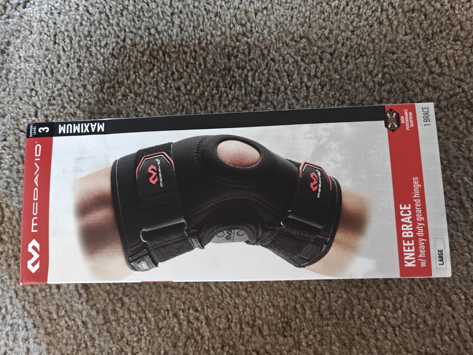 Mcdavid 429 Meniscus and Ligament Knee Brace Large
