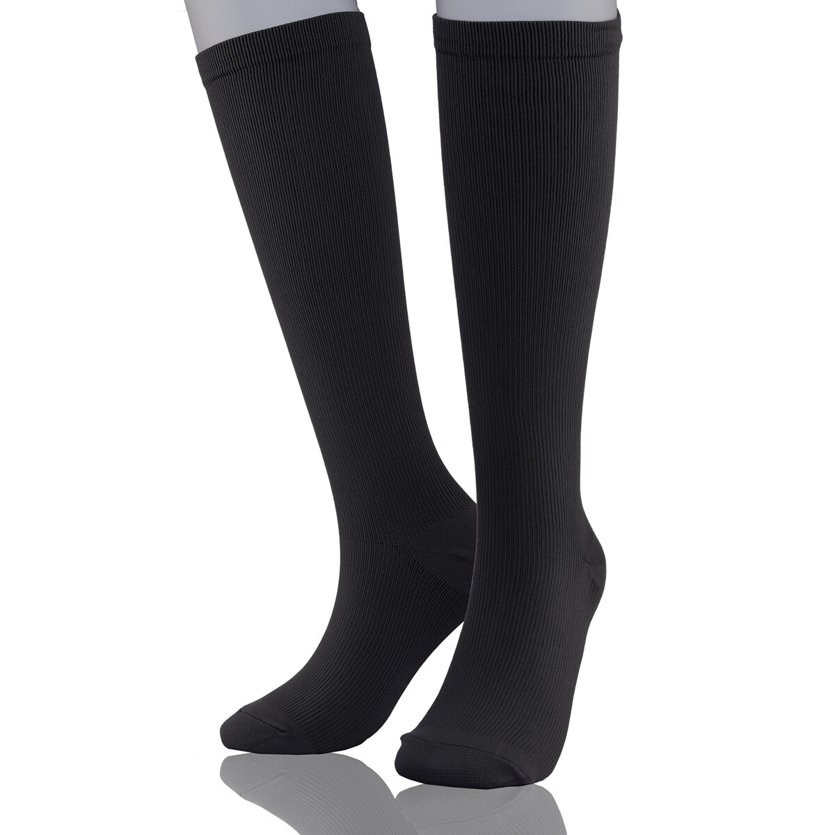 S-XXL 3XL Wide Calf Plus Size Compression Socks 15-20mmHg, Stretch to 24 Inches