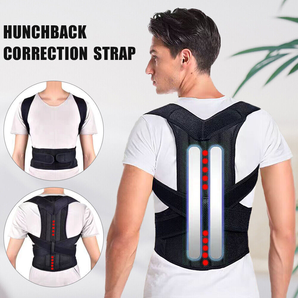Adjustable Posture Corrector Back Support Belt Orthopedic Corset For Women Men
