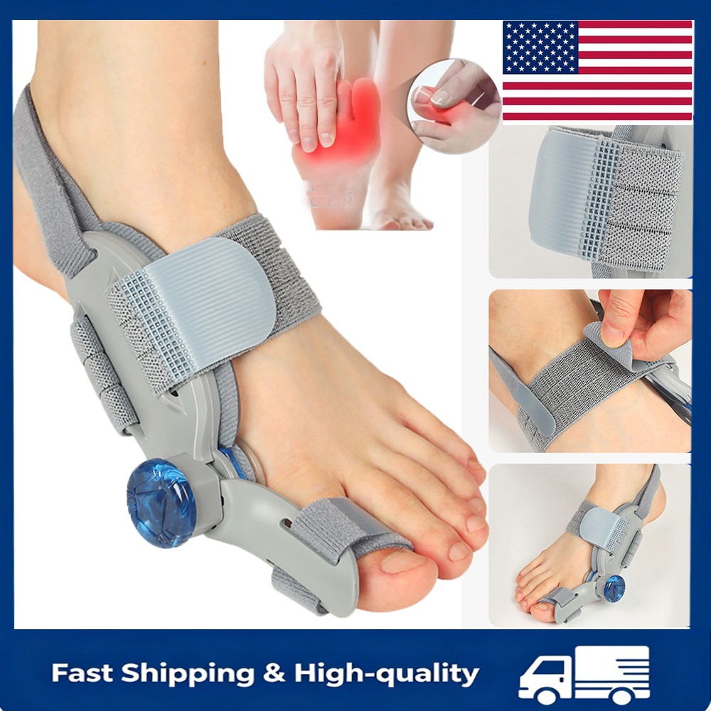 Treatment Bunion Fix Toe Valgus Corrector Big Toe Straightener for Men & Women