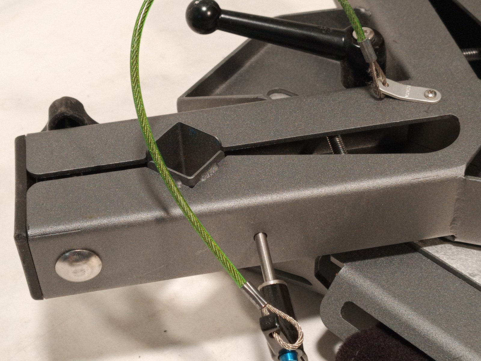 Jergens orthopedic foot/ankle positioner platform w/ straps, OR rail clamps