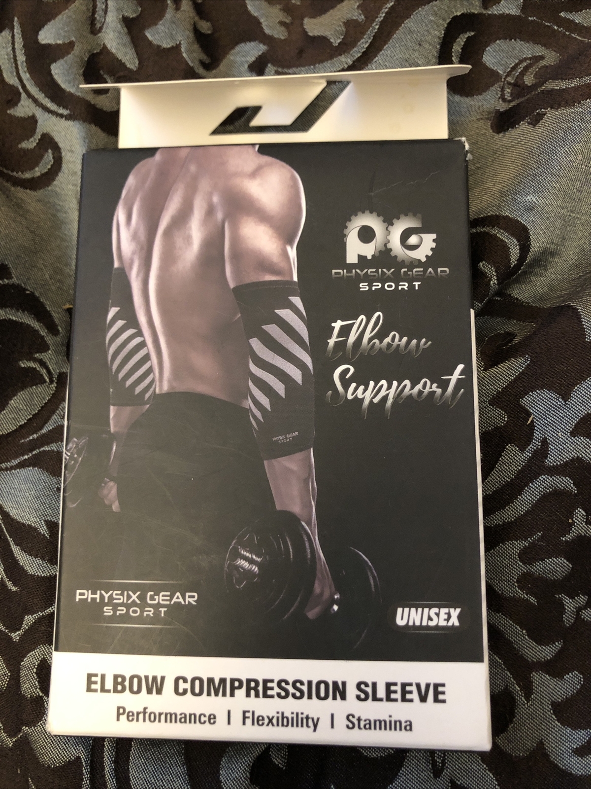 Physix Gear Sport Elbow Compression Sleeve Size XL Elbow Support Brand NEW