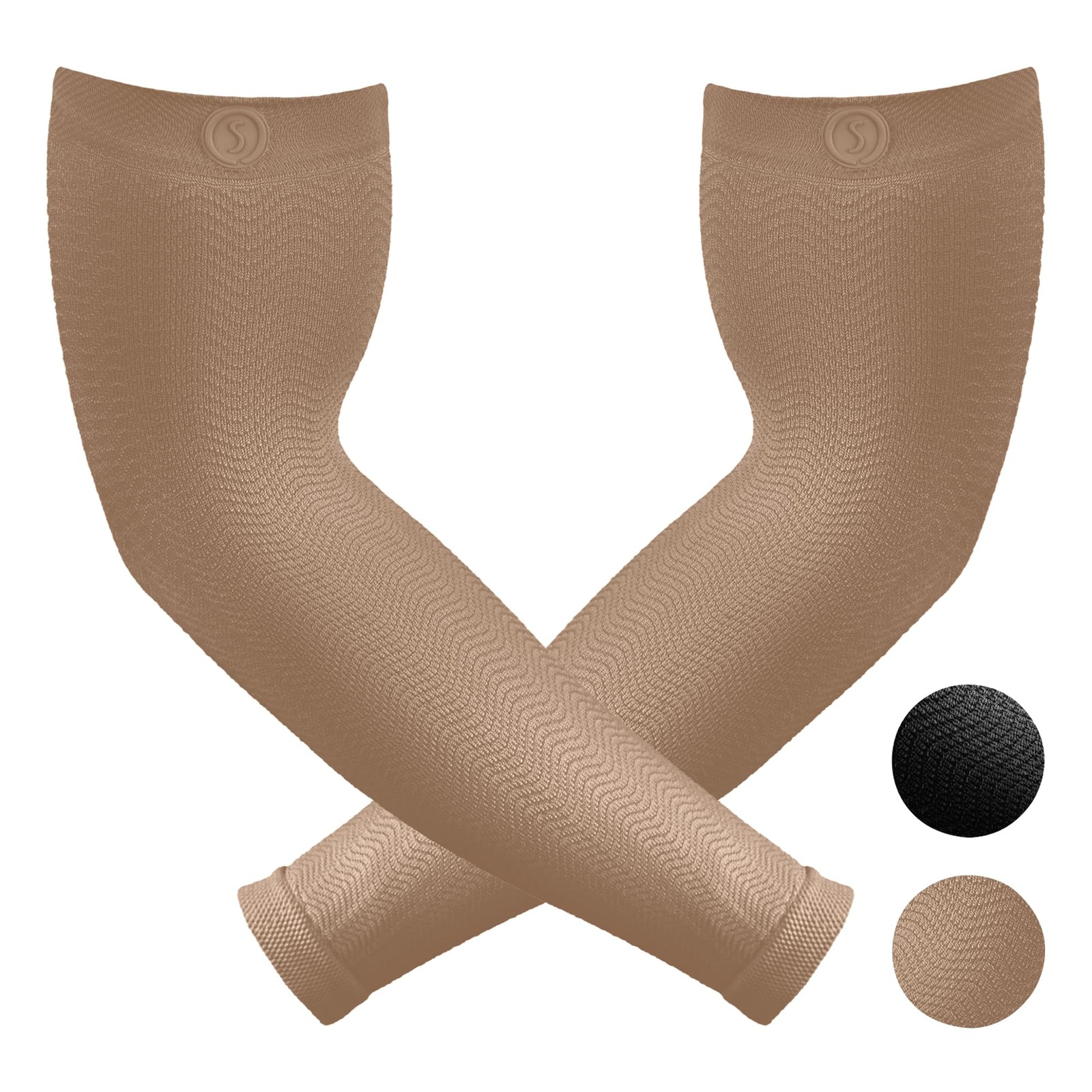 ™ S1 Arm Sleeves (Lithic SAND) – Ultramodern Arm Covers for Men & – Fitness T…