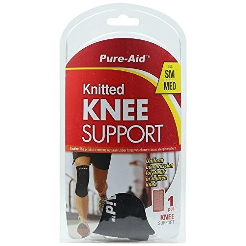 PURE-AID Knitted Knee Support (SM/MED)