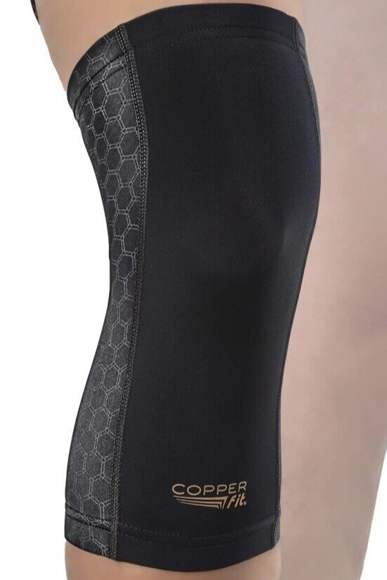 original Copper Fit CF2KNLG6 Knee Compression Sleeve – Black