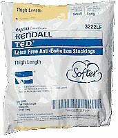 T.E.D. Thigh Length Anti-Embolism Stockings ”1 Count, White, Small Long”