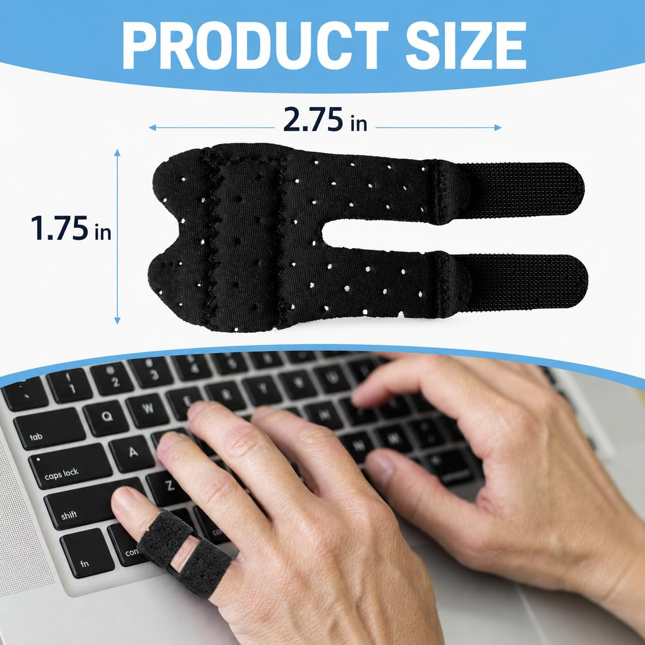 Pinky Finger Splint 4 Pcs Trigger Finger Brace Joint Stabilizer for Arthritis…