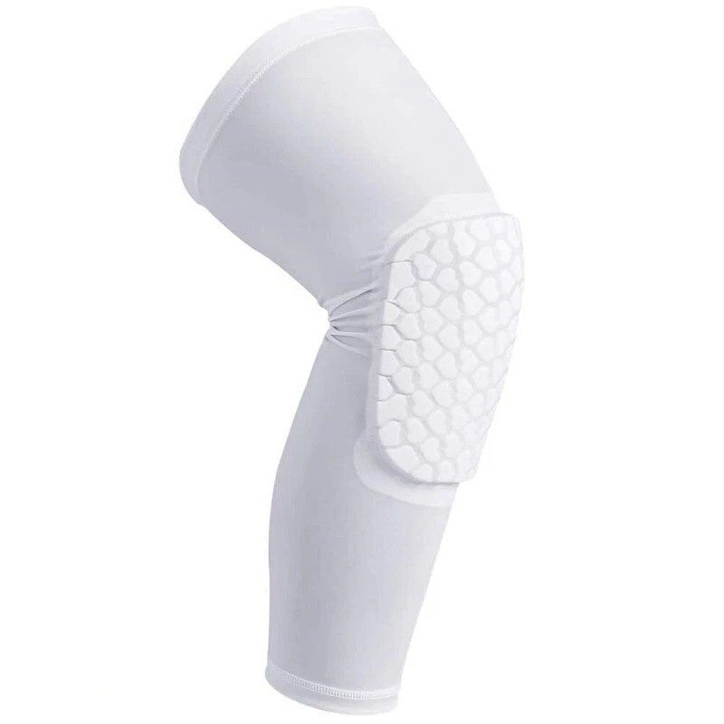Basketball Knee Pads Protector Compression Sleeve Honeycomb Foam Brace Fitness