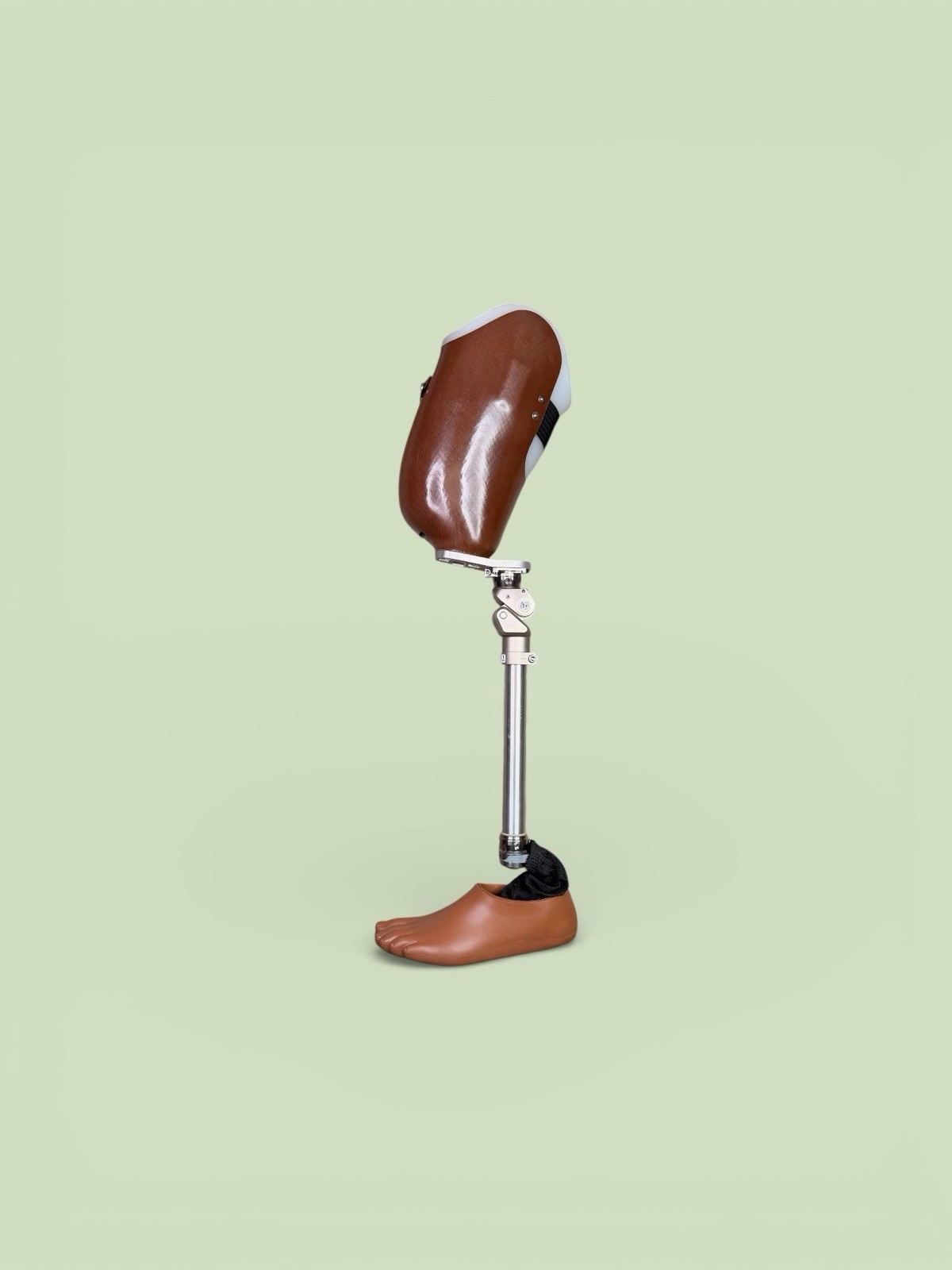 Prosthetic Leg Ossur Bulldog Left Leg and Foot Above Knee Size 25 L
