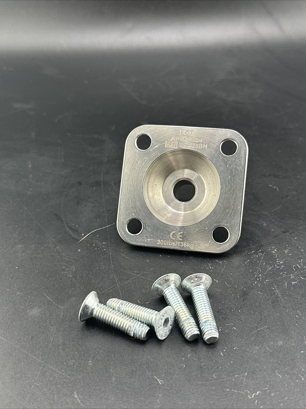 Prosthetic 4 Hole Plate Adapter Component
