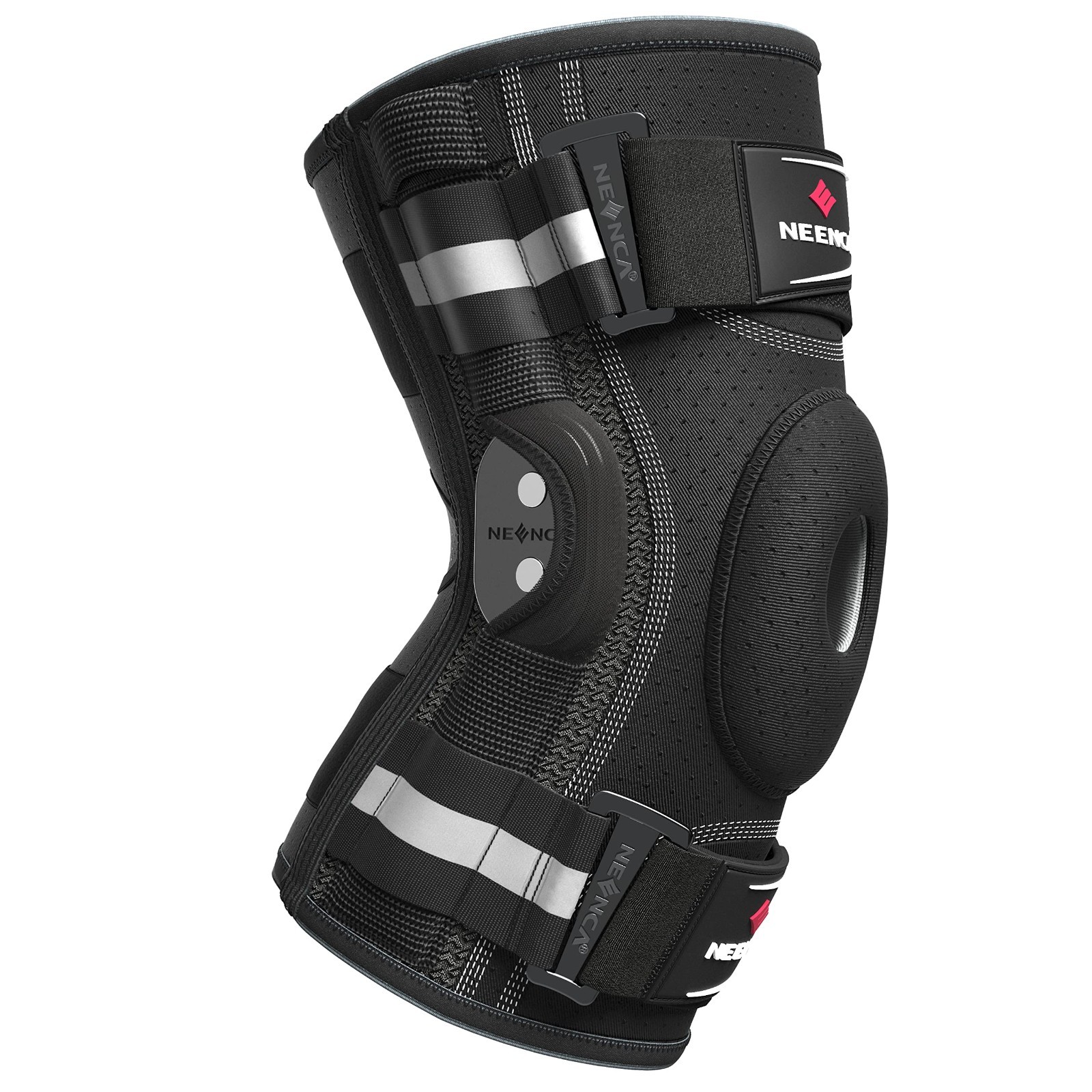 Adjustable Hinged Knee Brace Support for Pain Relief, Arthritis, Meniscus Tear,