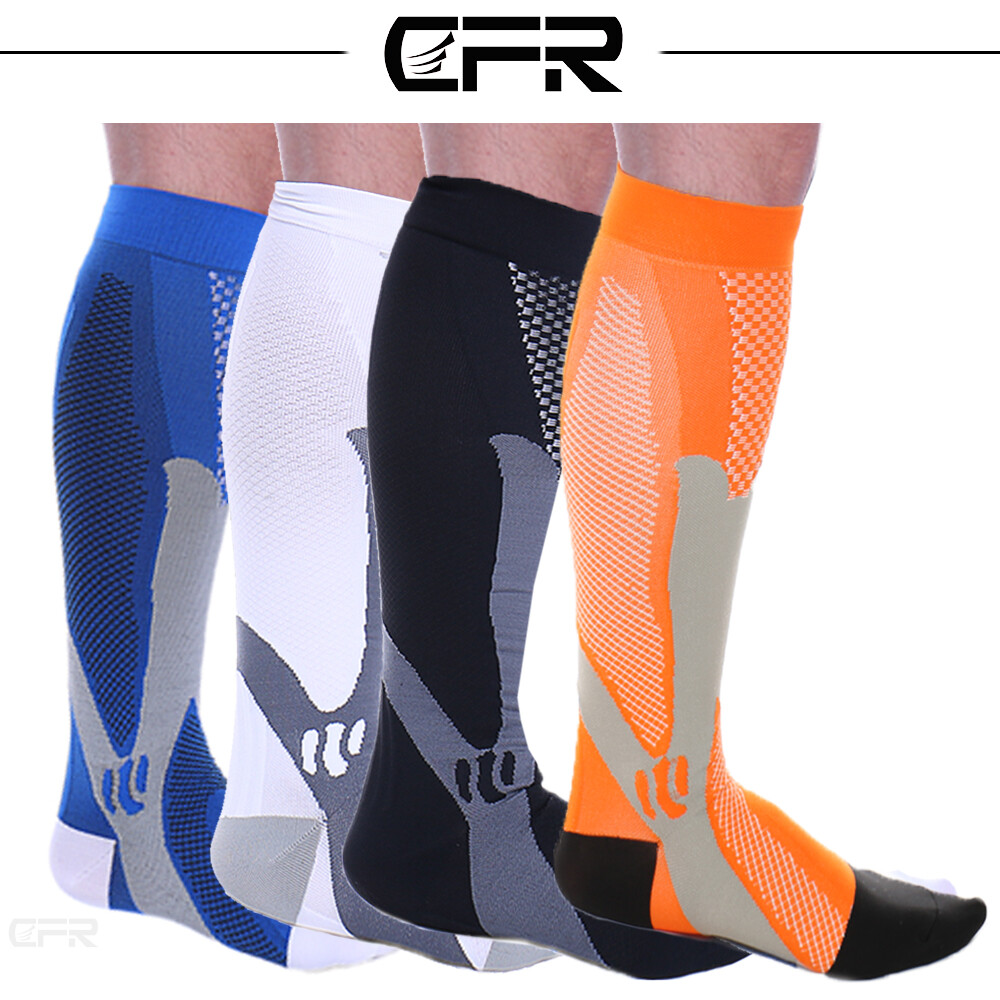 Compression Socks 20-30 mmHg Best Copper Athletic Gym Shin Splints Men Women HG