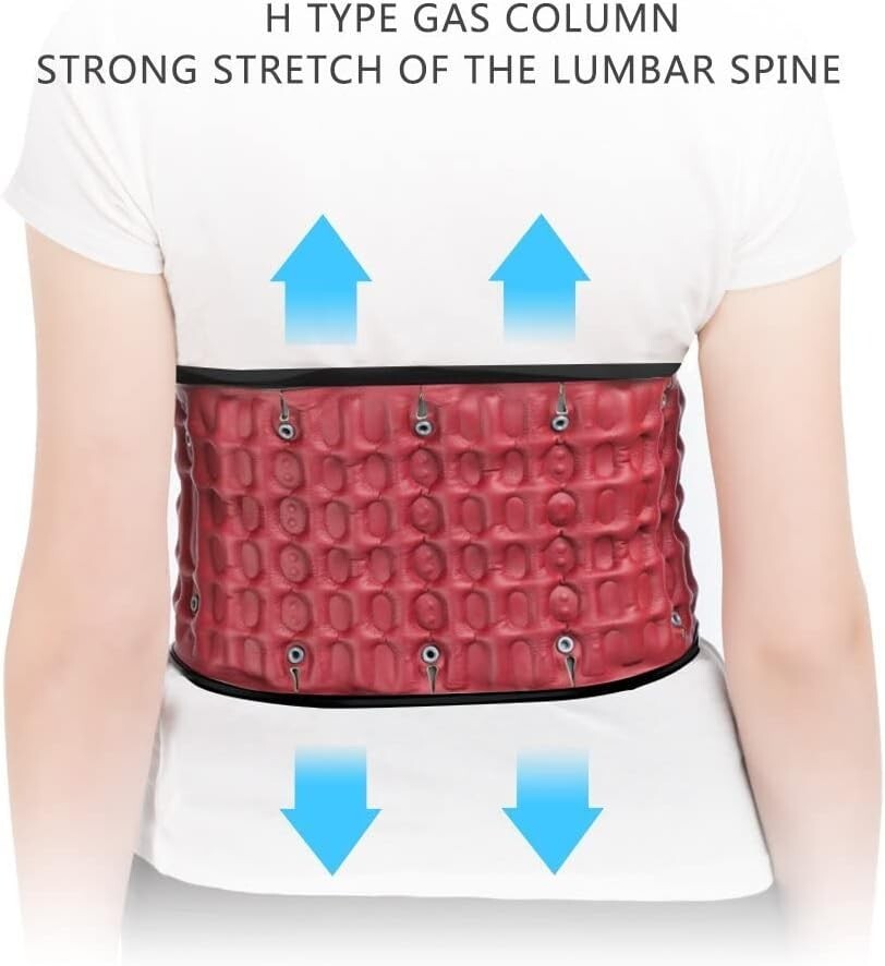 LEAMAI Decompression Back Belt Back Brace Back Pain Lower Lumbar Support Size S