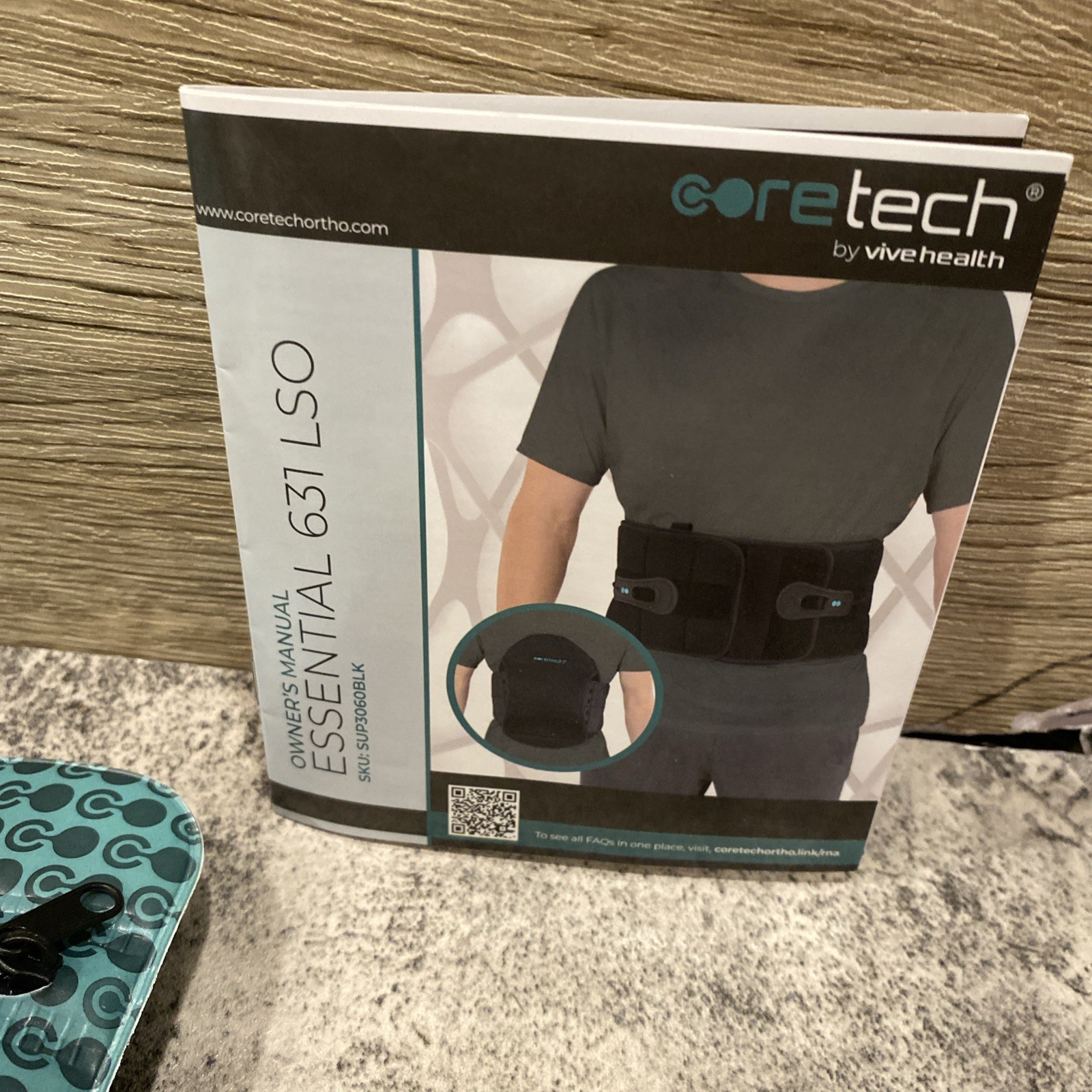 coretech back brace essential 631 LSO brace- New