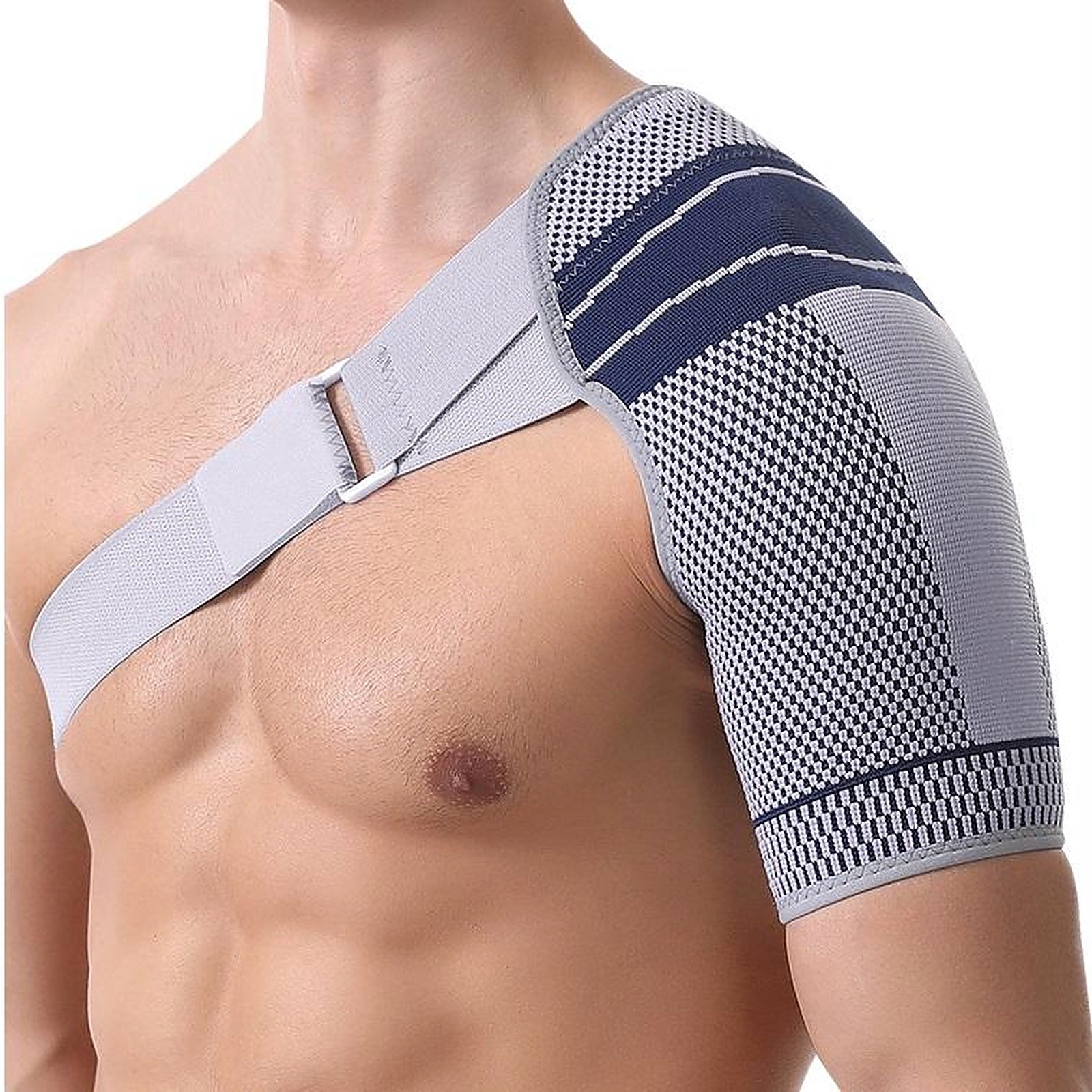 Shoulder Brace Support Compression Sleeve Torn Rotator Cuff Relief Joint AC Pain