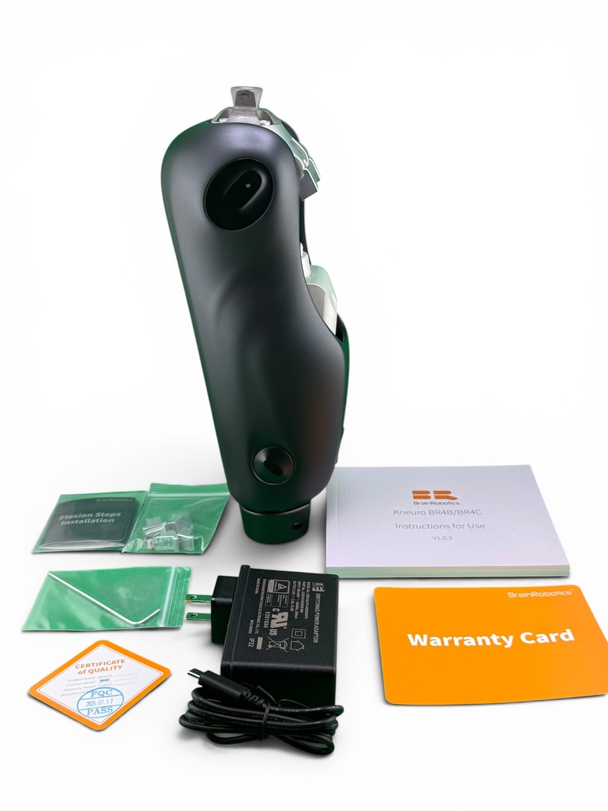 Brainrobotics brain robotics Kneuro Microprocessor prosthetic knee. 2025