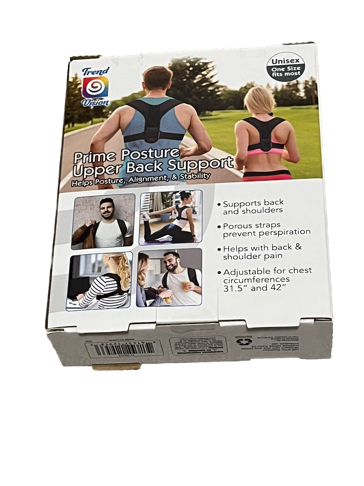 Unisex/ Prime PostureUpper BackSupportHelps Posture, Alignment, & Stability