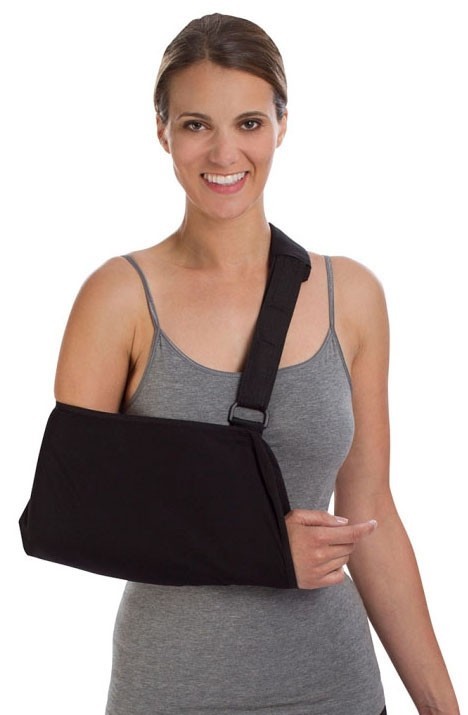 3x ProCare Deluxe Arm Support Sling, Black – X-Large