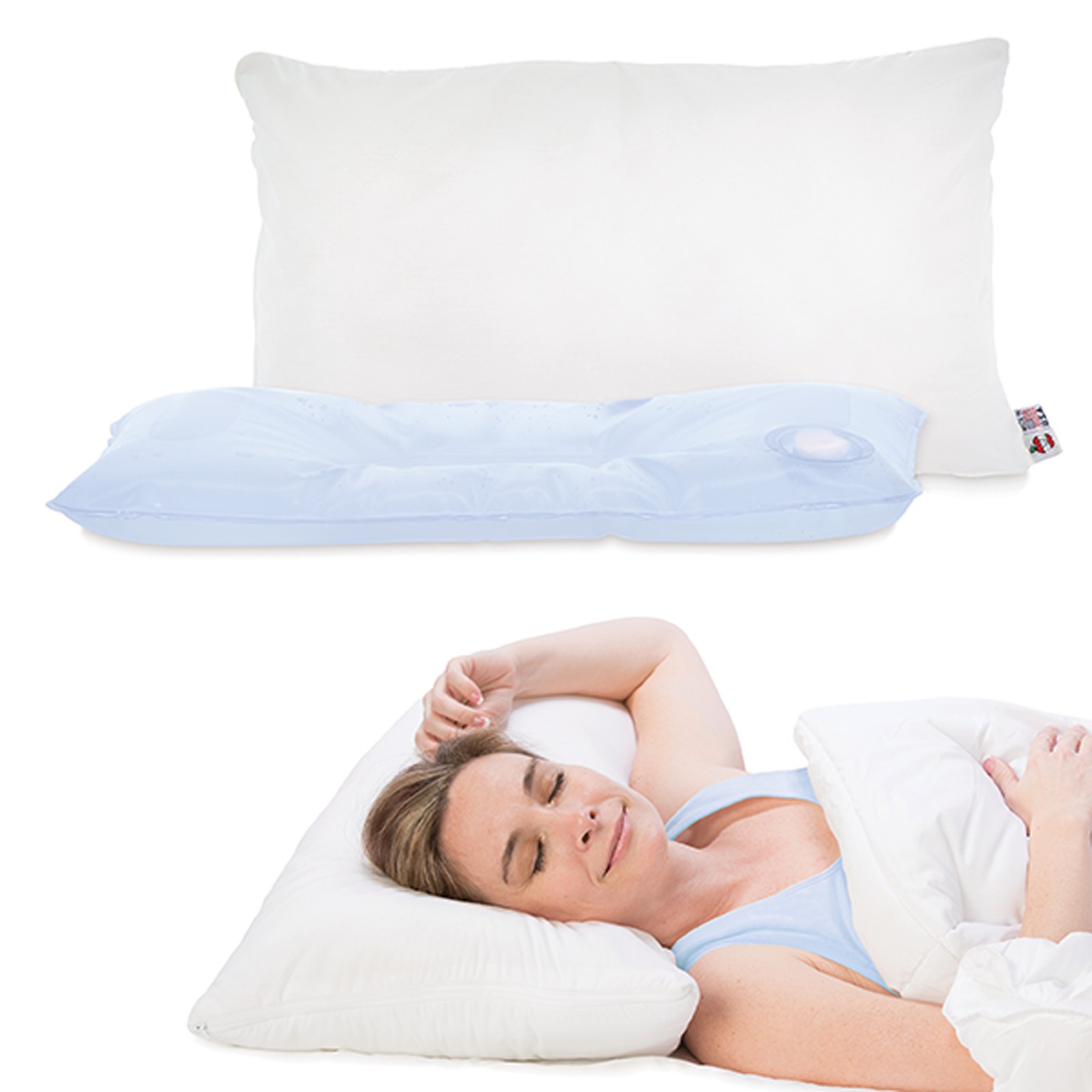 Core Products Tri-Core Water Filled Cervical Neck Spine Support Pillow