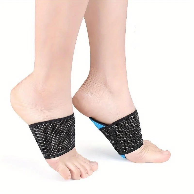 PAIR FOOT ARCH SUPPORT FLAT FEET FALLEN ARCH PLANTAR FASCIITIS INSOLE HEEL PAIN