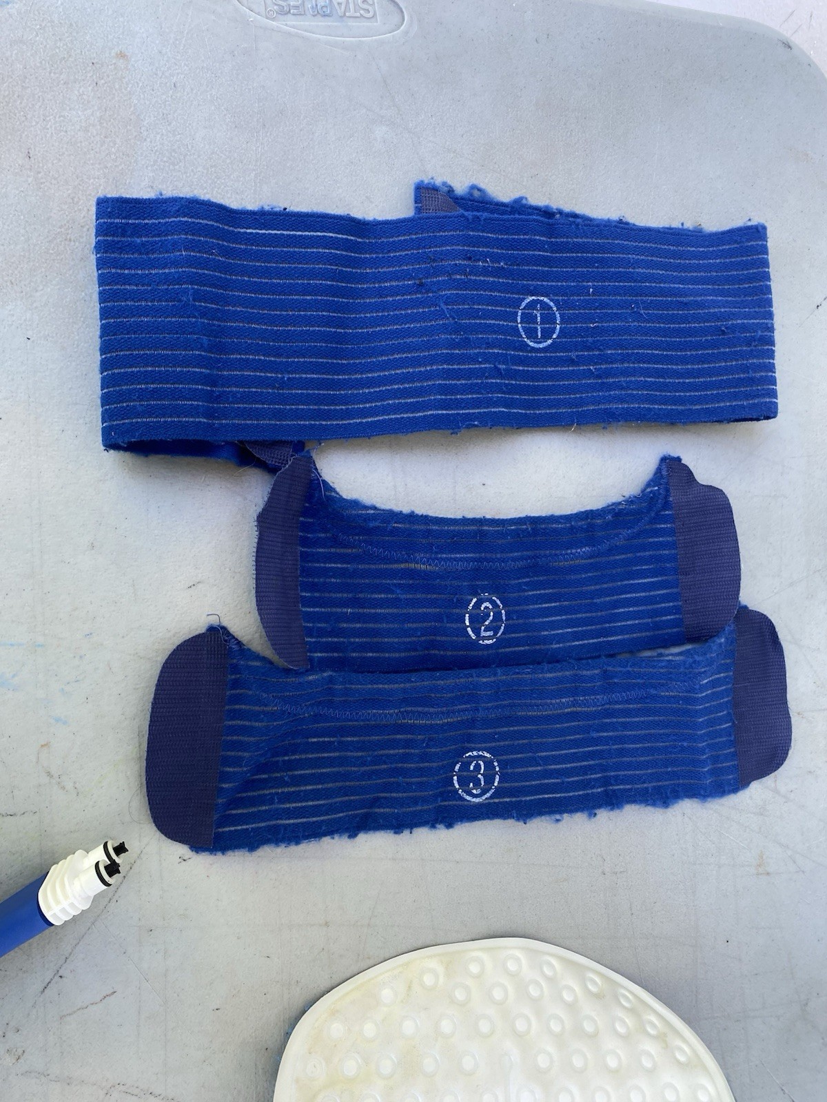Breg Wrap On XL Shoulder Cool Pad 04905 Replacement w/ 3 Wrap Straps Clean!