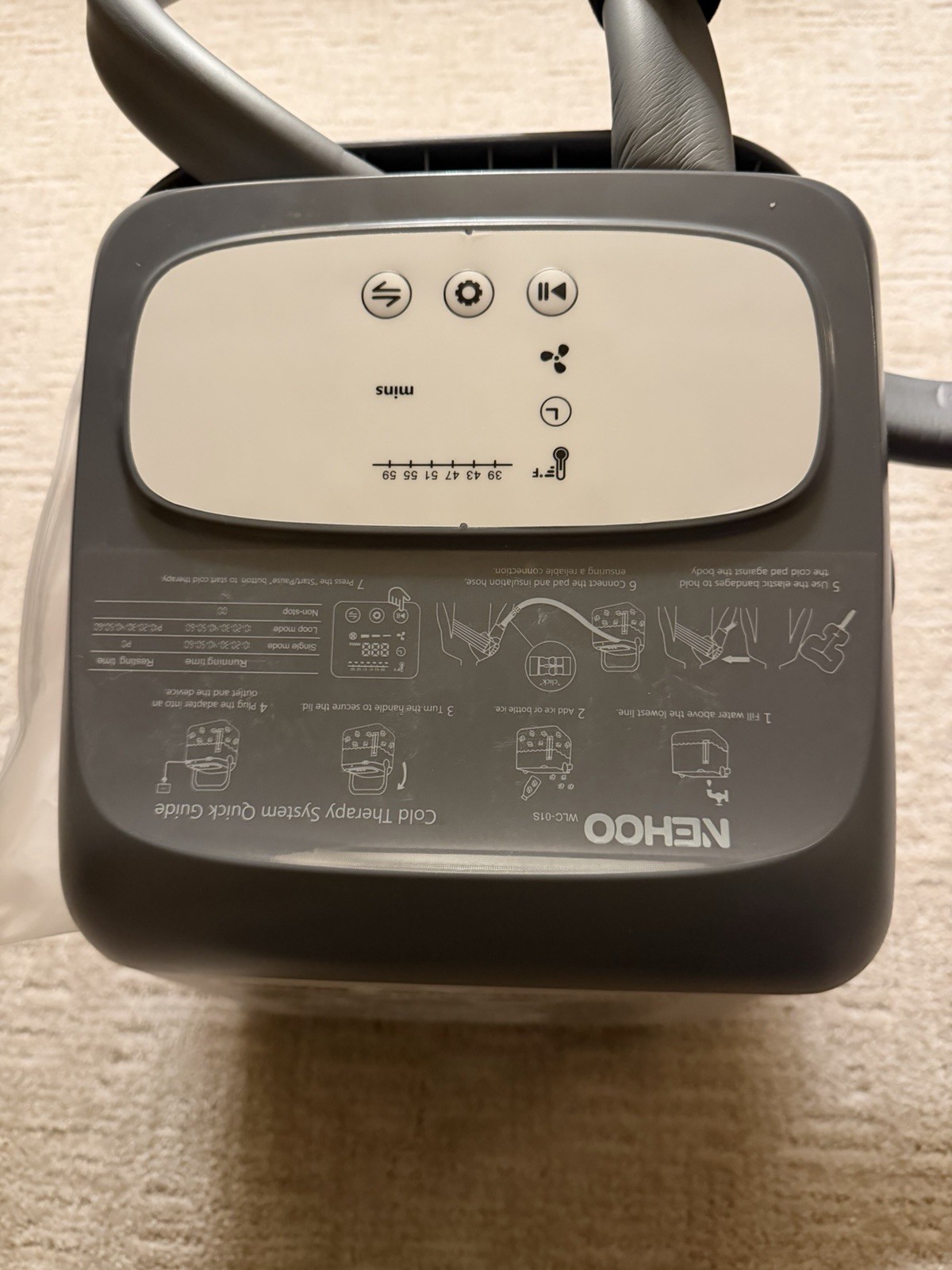 Nehoo WLC- 015 ice machine for shoulder after surgery