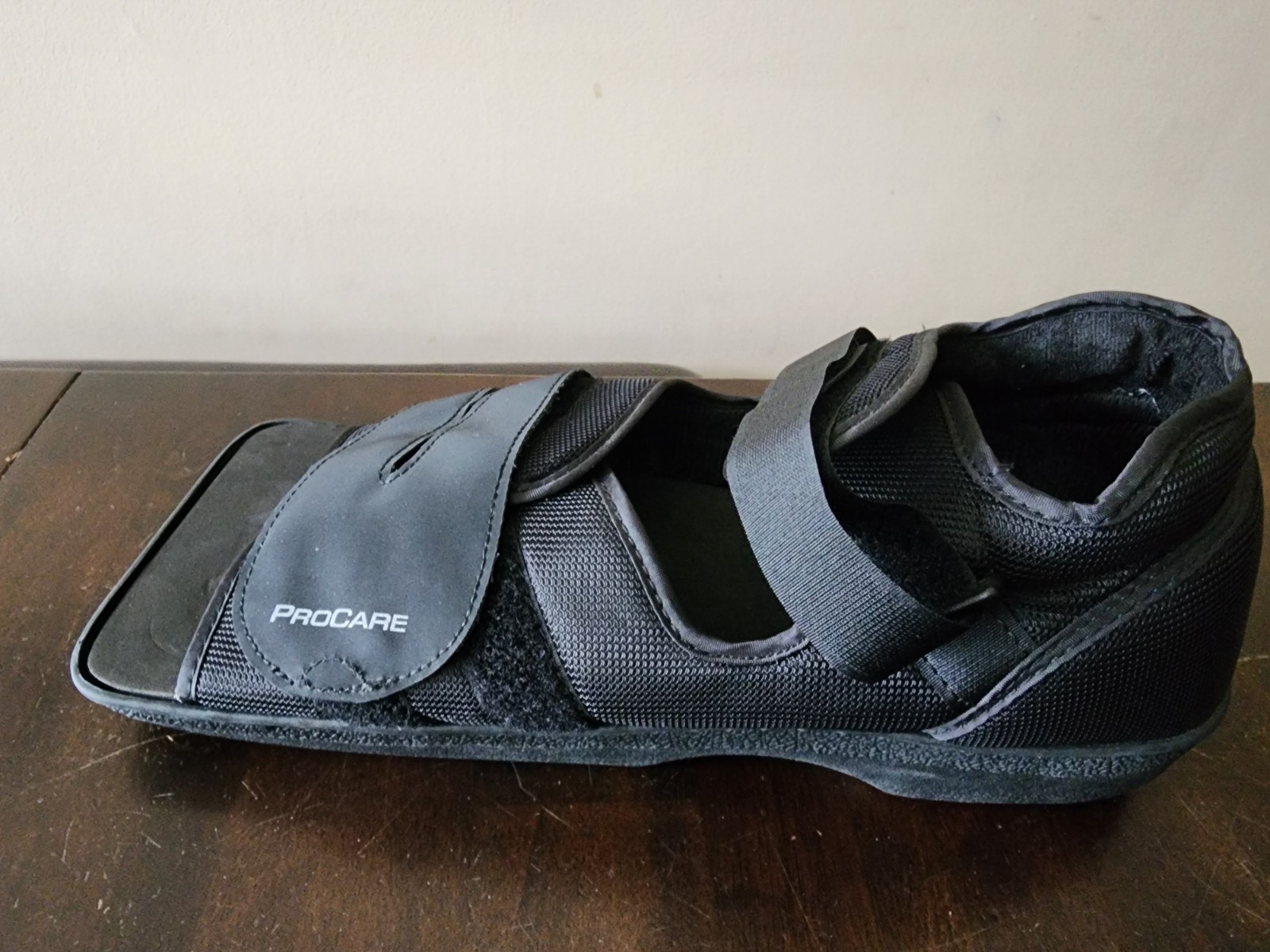 ProCare Squared Toe Post-Op Shoe Black XL Medical Recovery Walking Boot Surgical
