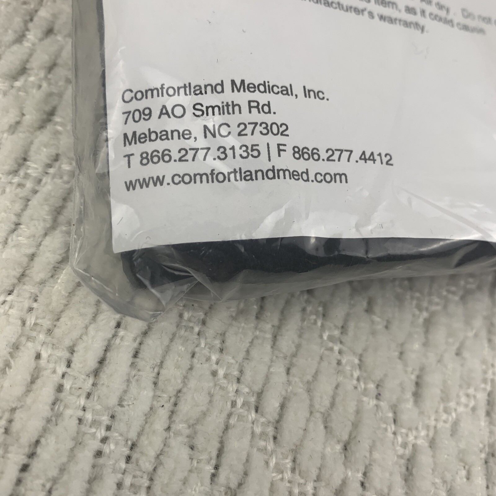 NEW Comfortland CK-007 Knee Brace Suspension Sleeve L2397 Black Comfort Land