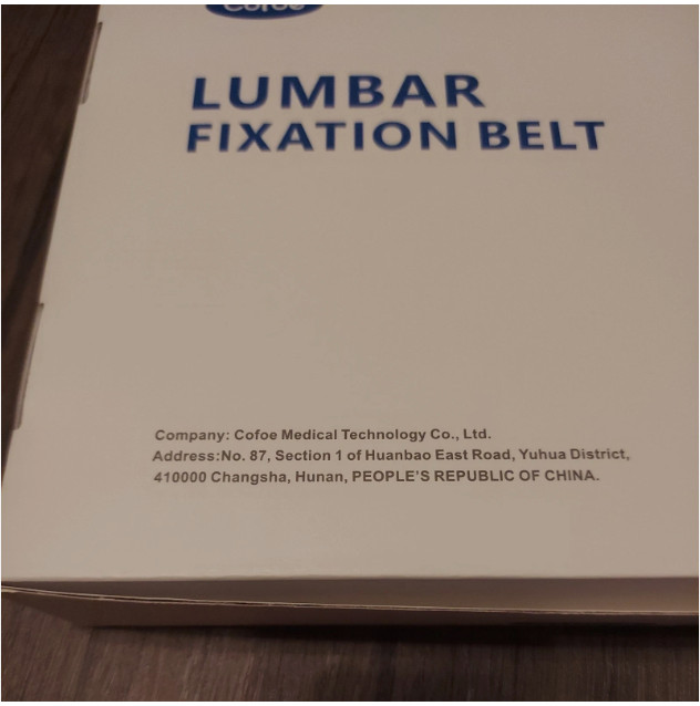 Lumbar Fixation Belt Quality Back Support Belt for Pain Relief Waist Support