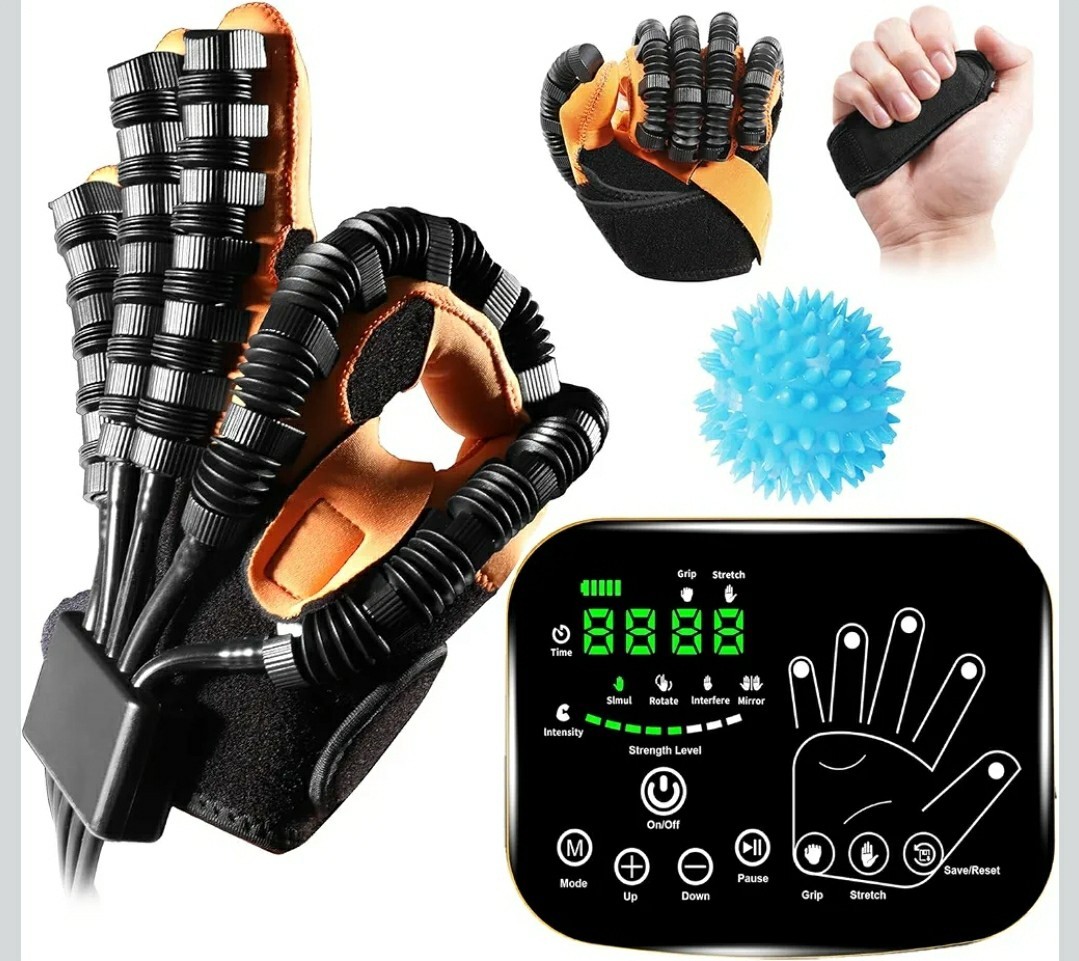 LEFT LARGE Rehabilitation Robot Glove Stroke Recovery Hand Dysfunction Training