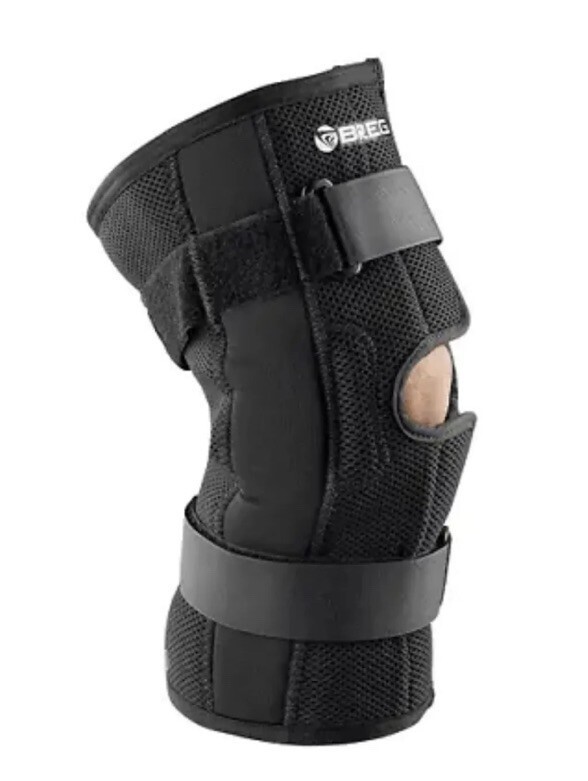 Breg Economy Hinged Knee Brace Size XXXL Wrap Around 11237 3XL