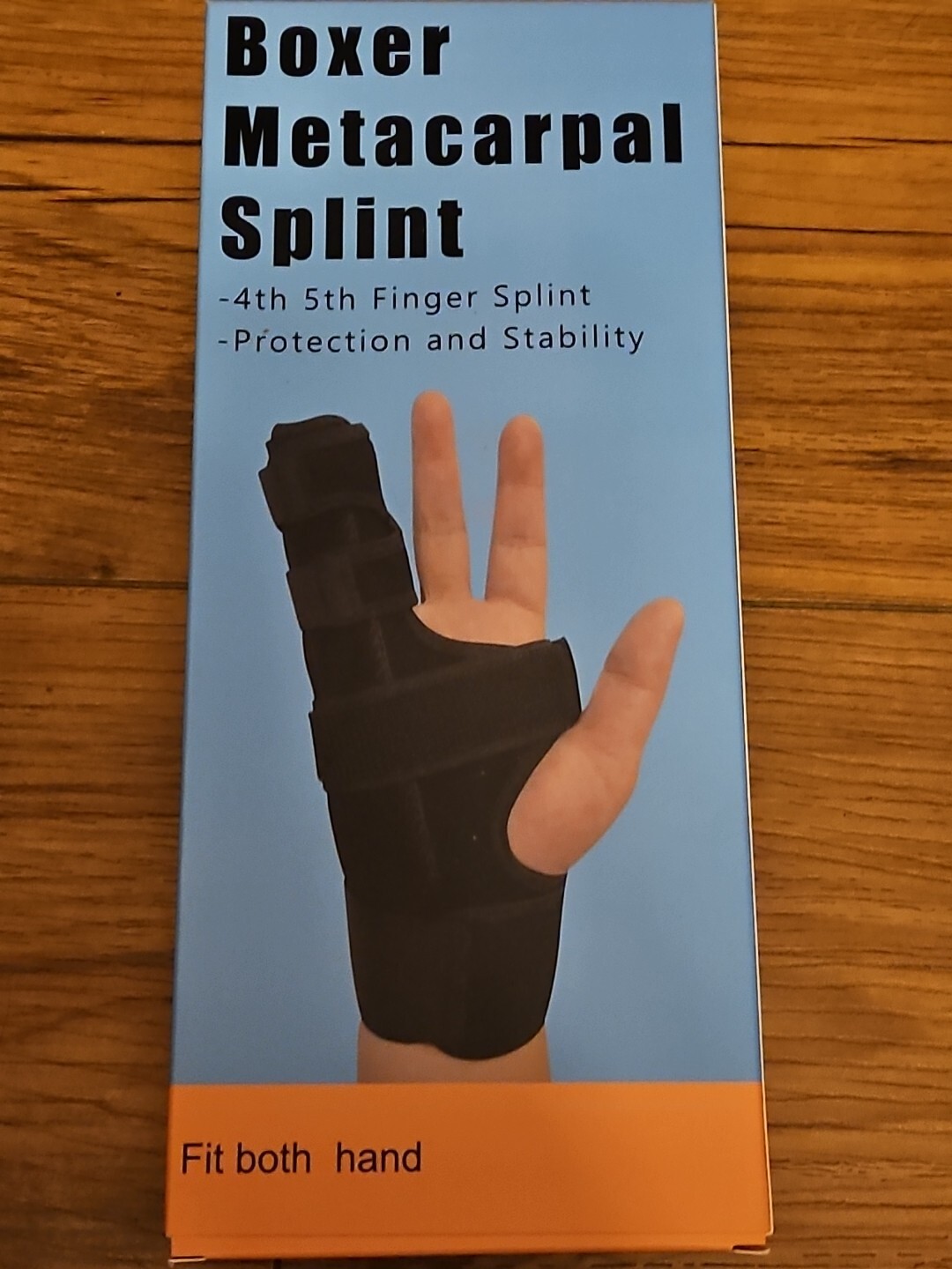 Boxer Break Metacarpal Splint Brace – 4th or 5th Finger Splint XSmall