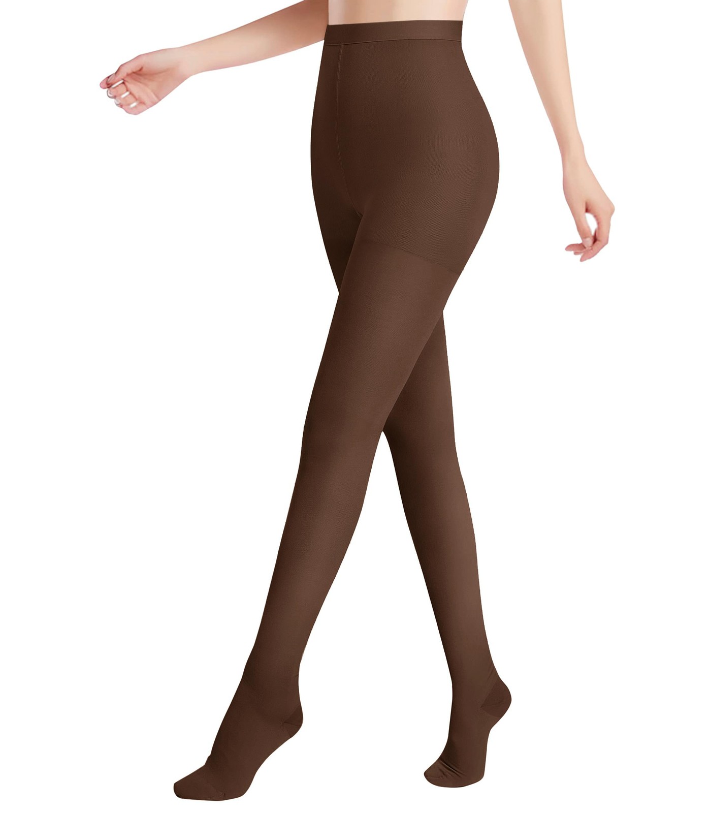 Compression Pantyhose for Women & Men, 20-30mmHg Graduated Support Tights, Op…