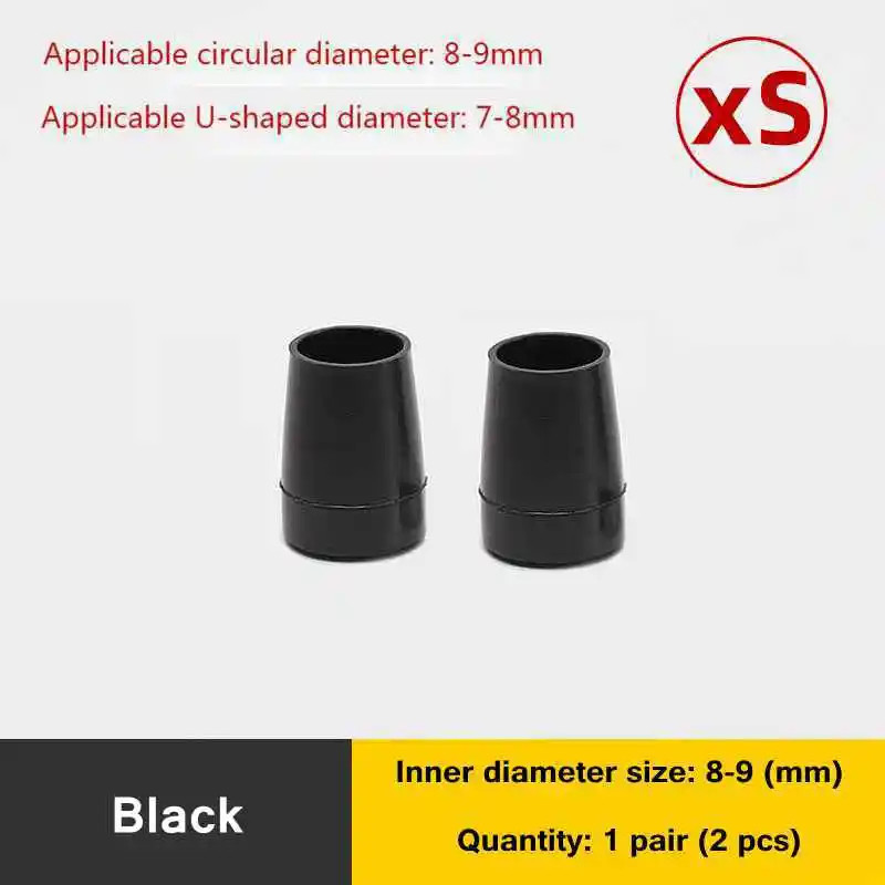 Non-slip Wearable High Heels Cover 2Pcs Round Woman Heels Protective Cover Plast
