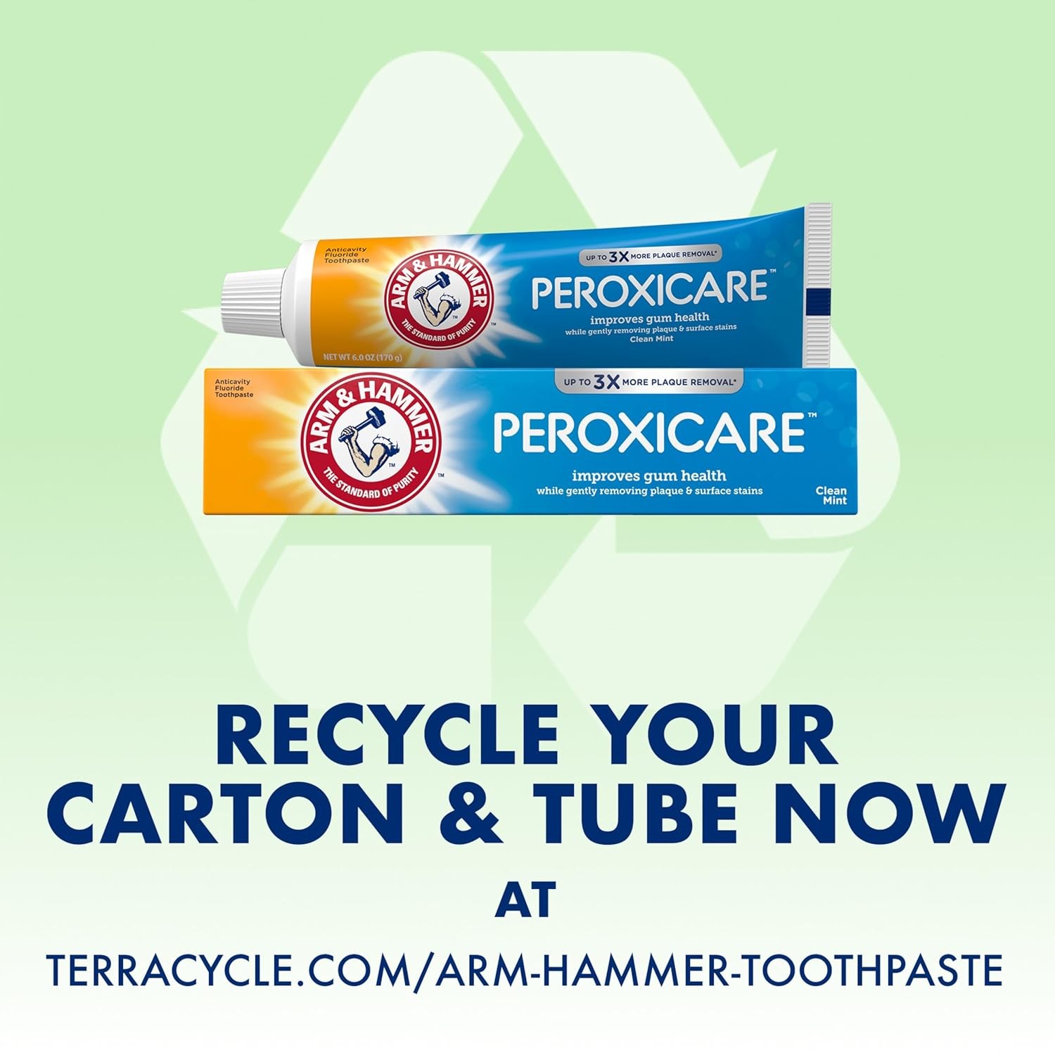 ARM & Hammer Peroxicare Toothpaste for Gum Health, Baking Soda Toothpaste, Clean