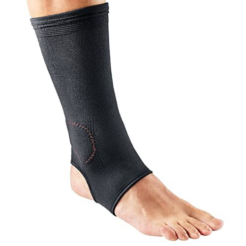 ACE Brand Compression Ankle Support Black Soft Neoprene Heat Retention