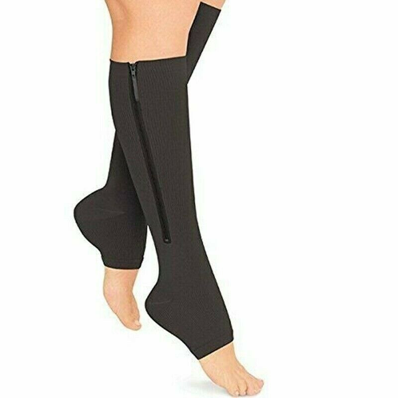 Calcetines De Compresion, Medias De Compresion 20-30 Mmhg Punta Abierta Grad…