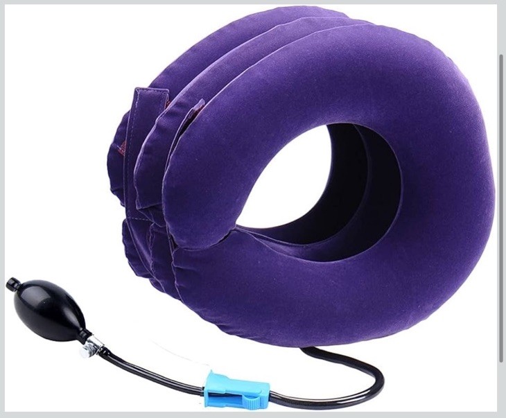 RUNZI ~ Cervical Neck Traction Device Inflatable Neck Stretcher – OPEN BOX