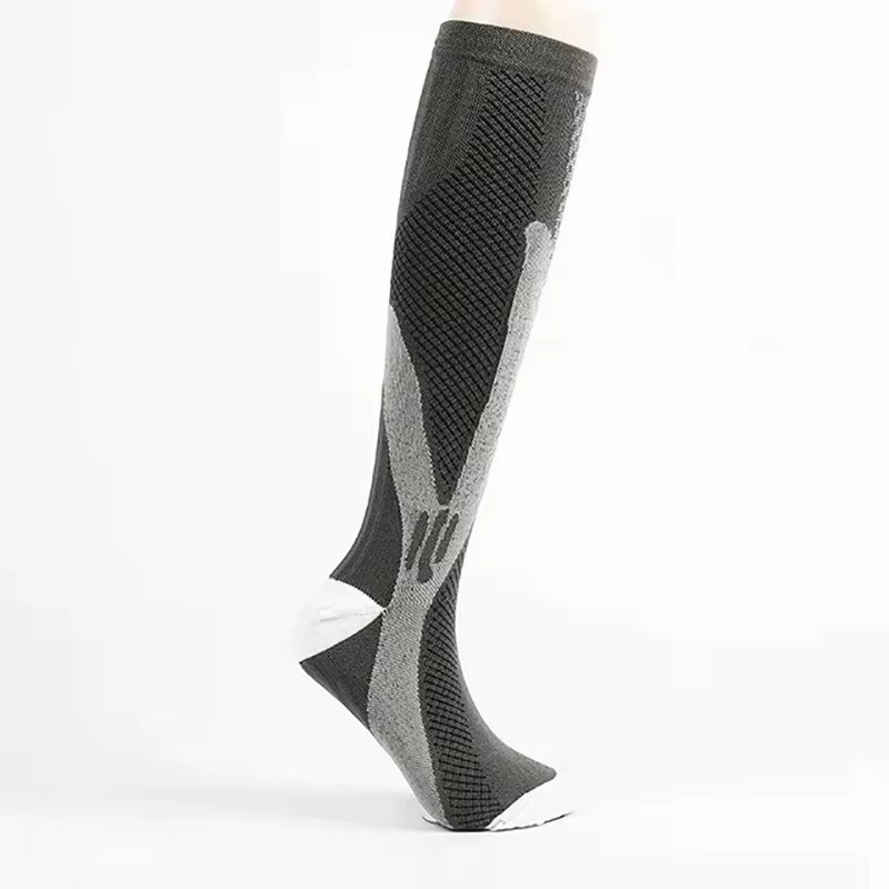 20-30 mmHg Compression Socks – Knee High Support for Running & Sports