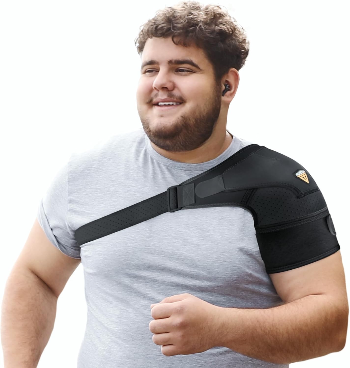 Shoulder Brace Rotator Cuff Support Bursitis Labrum Tendonitis Post-op Black …