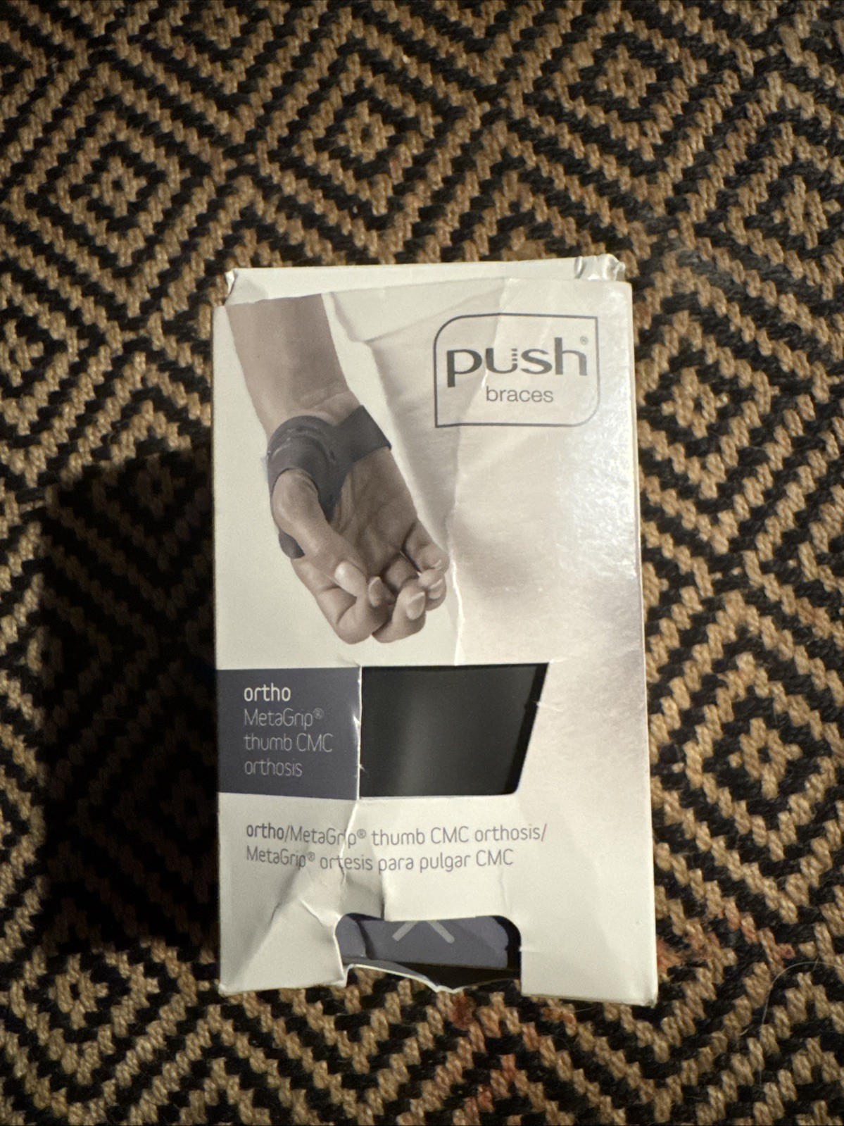 Push Braces ortho MetaGrip Thumb CMC orthosis Left Size 3 – NEW
