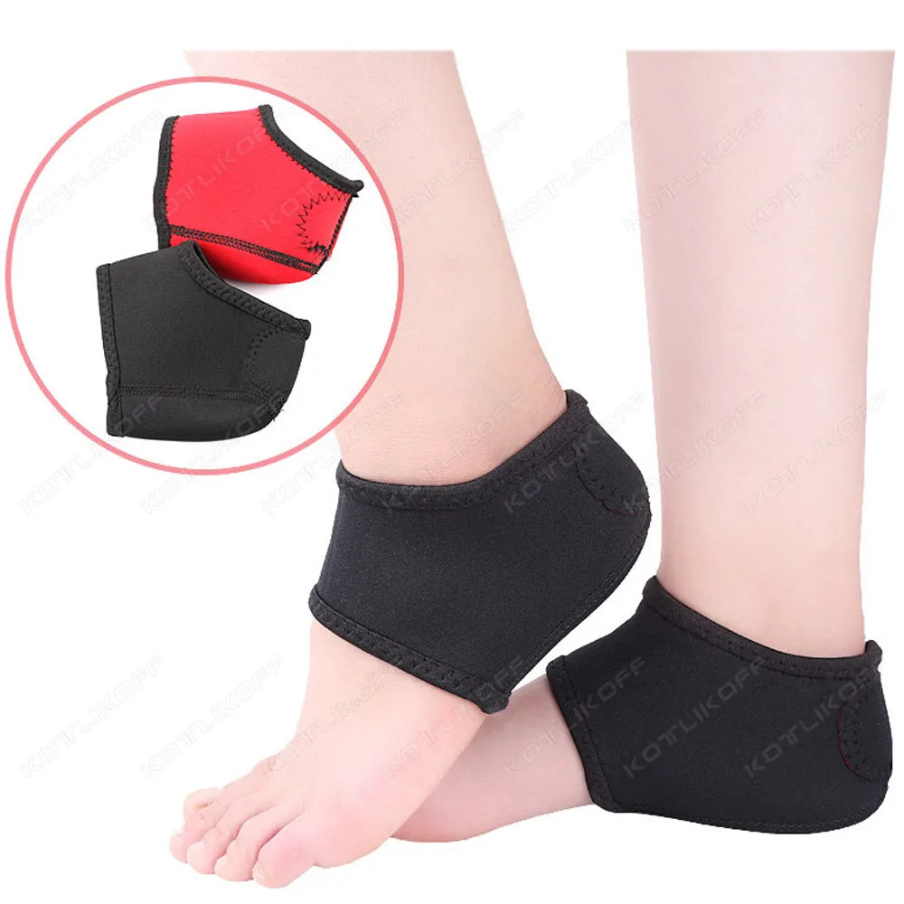 1 Pair Heel Protector Pads Shock Absorption Relieving Leg Pressure Ankle protect