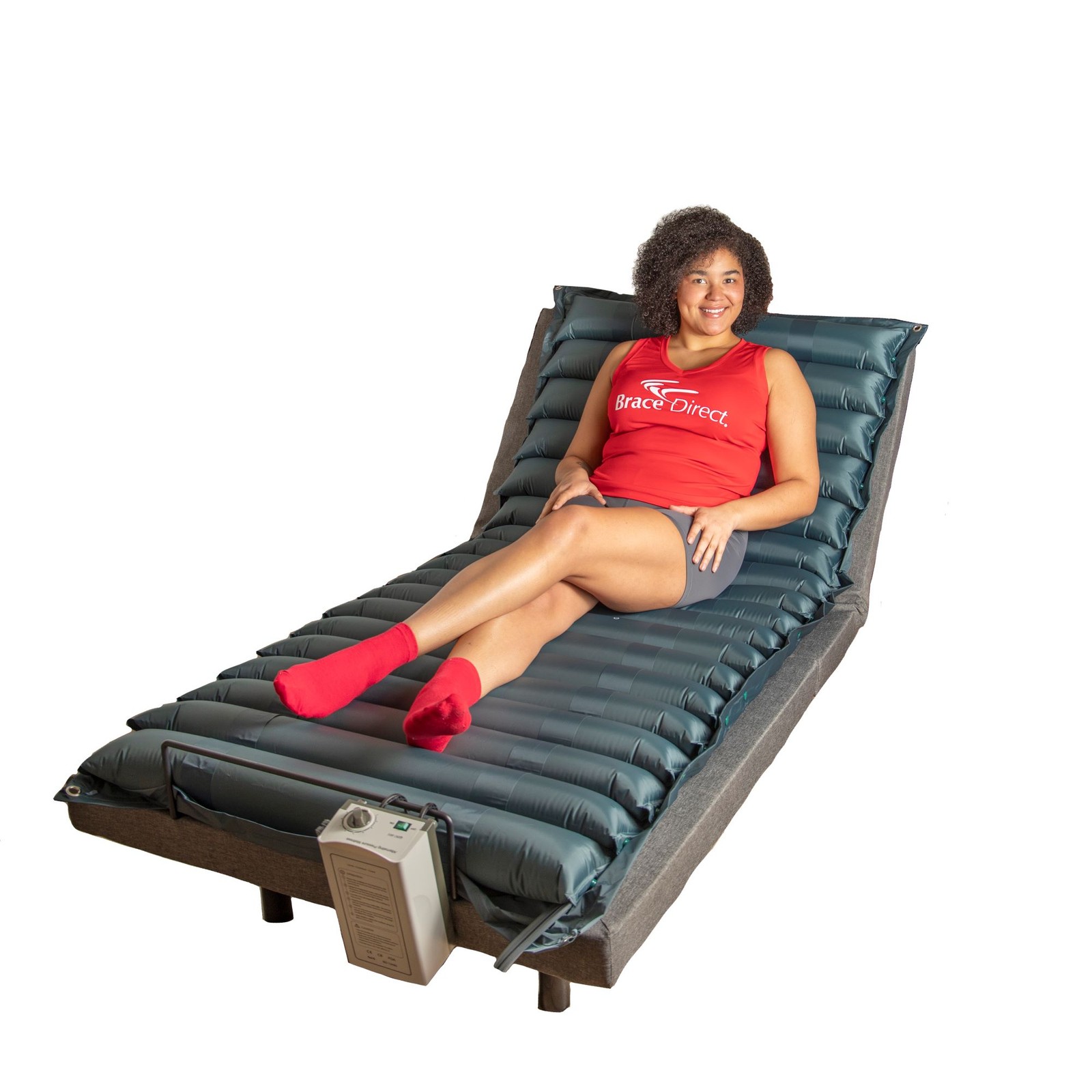 Alternating Pressure Air Mattress with Electric Pump- Stage 2 For Pressure Sores