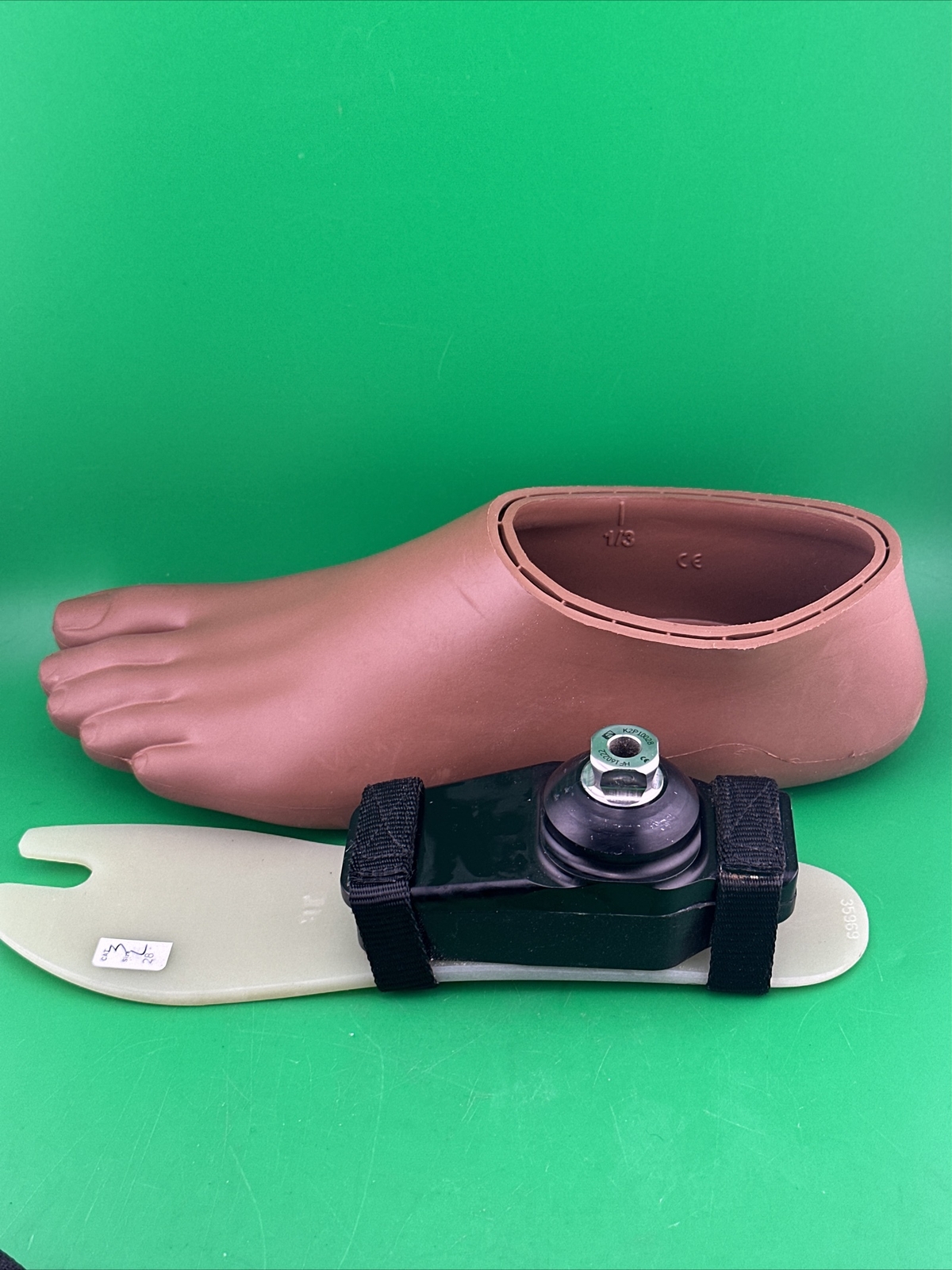 Ossur K2 ￼ Sensation Prosthetic Foot. Last Foot. Size 28, Category Three