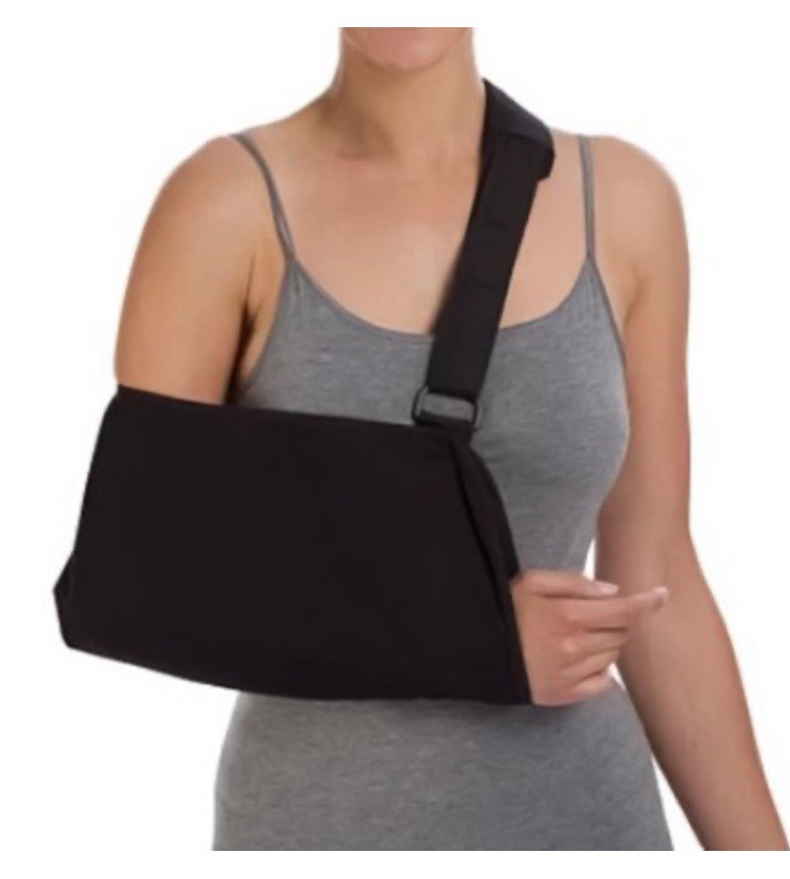 Deluxe Arm Sling By Procare XS Black 79-84002 Adjustable Unisex Immobilization
