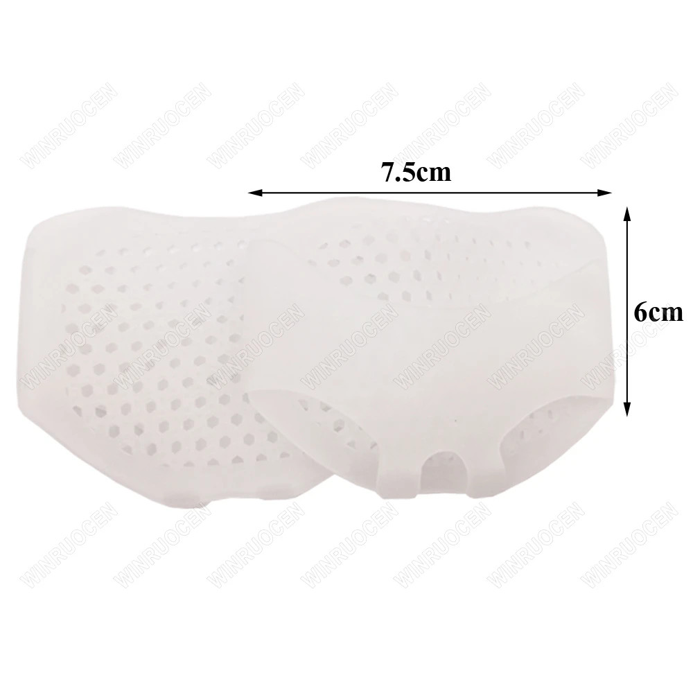 Soft Gel Metatarsal Pads Heel Protectors Forefoot Heel Cushions Pain Relief Plan